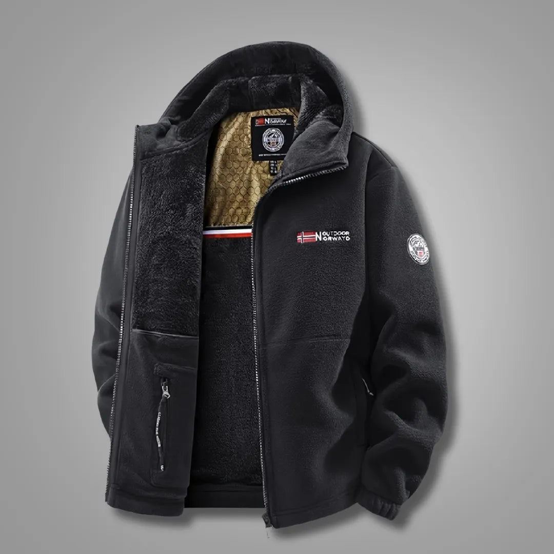 Men’s Thermal Fleece-Lined Winter Jacket